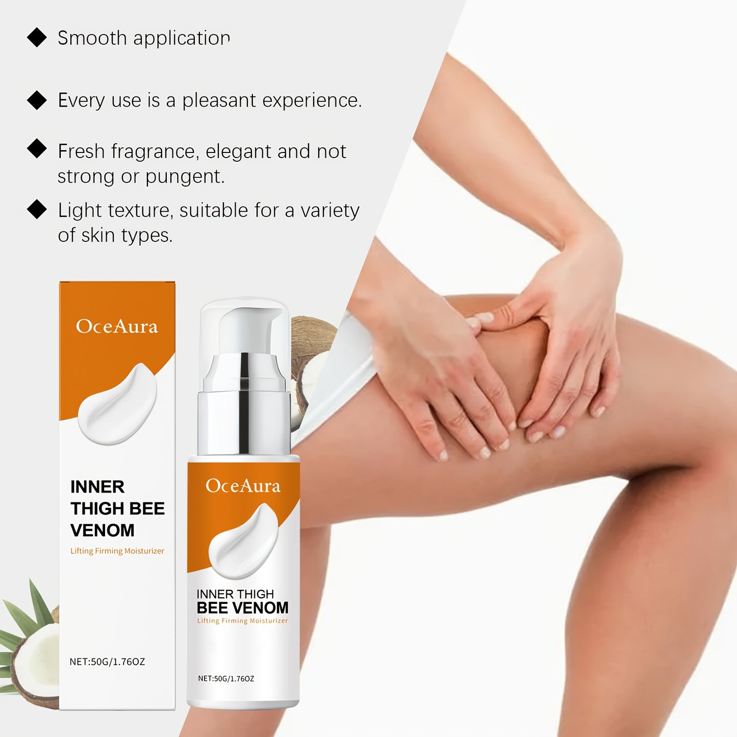 Oceaura Inner Thigh Firming Lotion Hypoallergenic