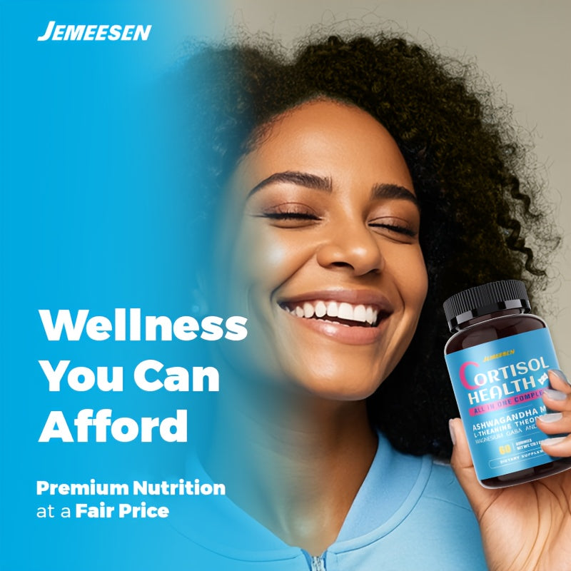 Cortisol Balance Fruity Gummies - Energy, Stress & Cortisol Support To Promote Restful Sleep And Mood - With Maca, L-Theanine & Magnesium