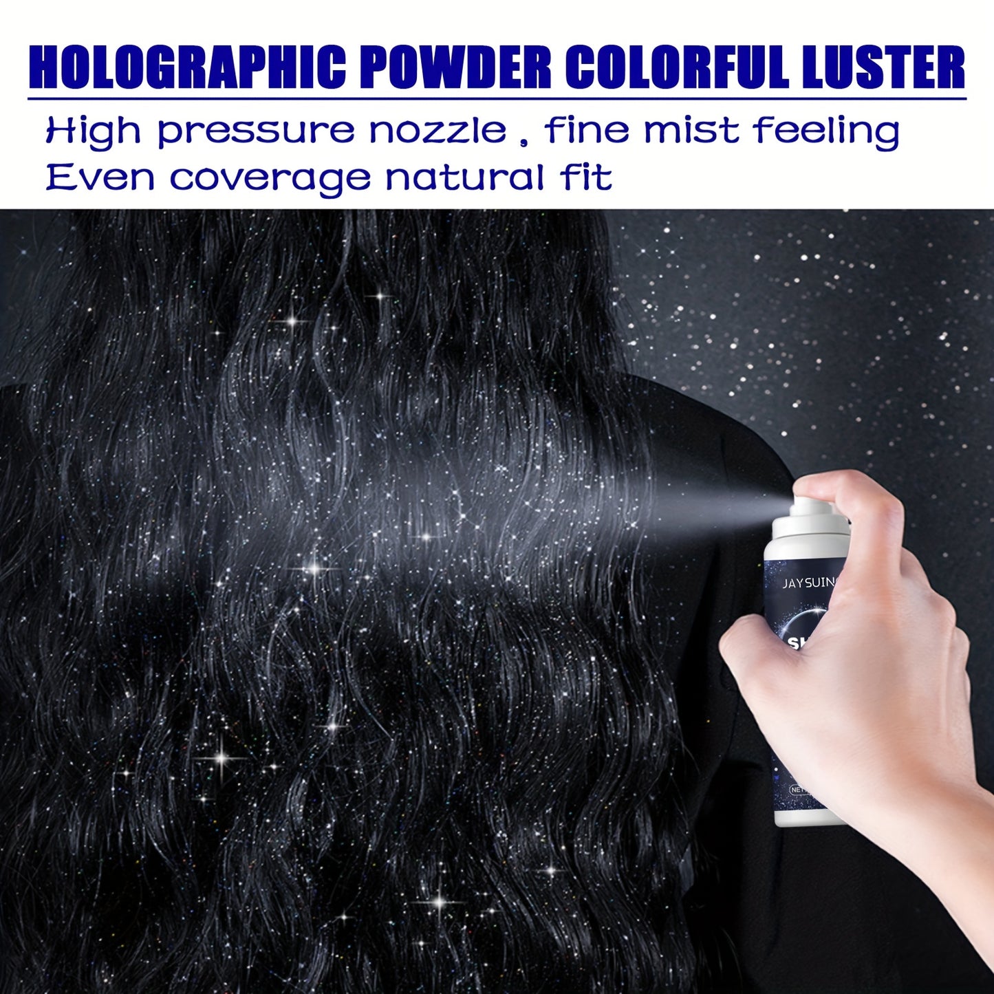 Hair Body Glitter Spray For Party Perform
