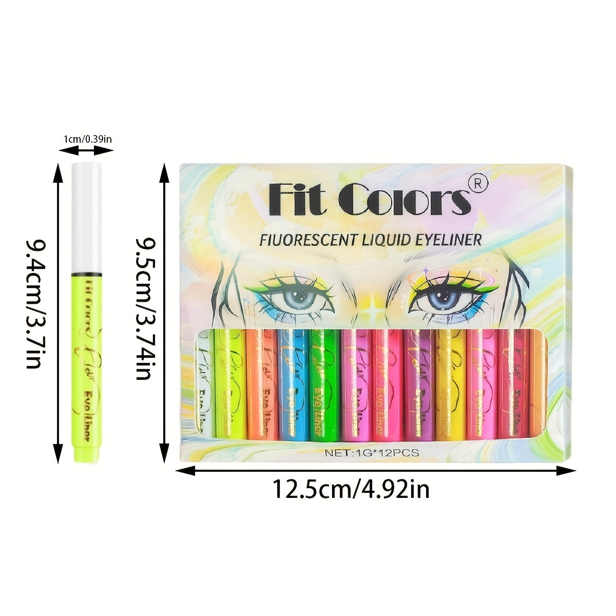Liquid Face Paint Makeup 8 Colors Sweatproof