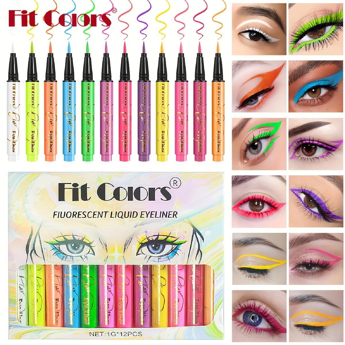 Liquid Face Paint Makeup 8 Colors Sweatproof
