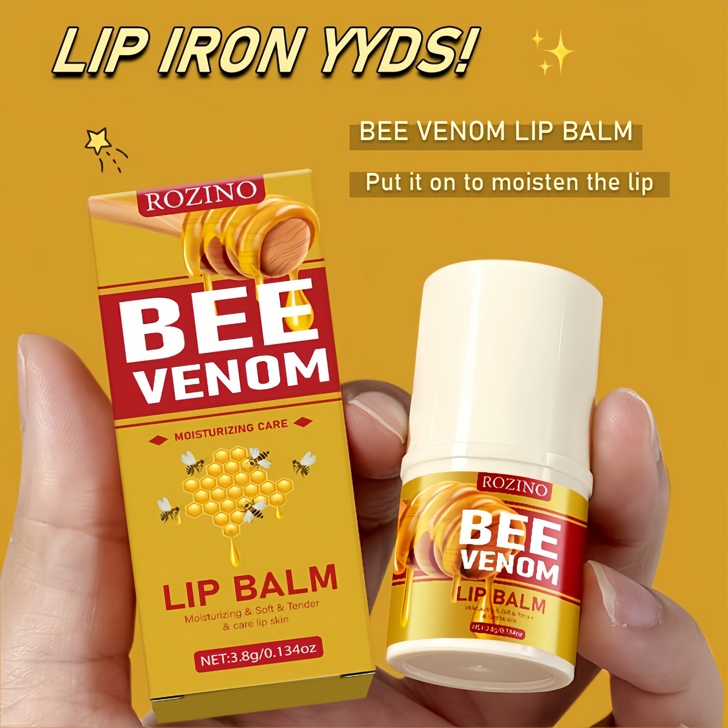 Bee Care Set Lips Face Neck Hands Feet Whole Body Care