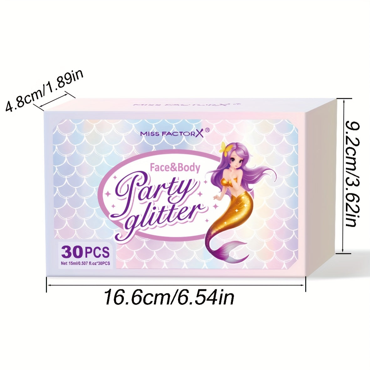 Face Glitter Body Glitter Transparent White Glitter Gel