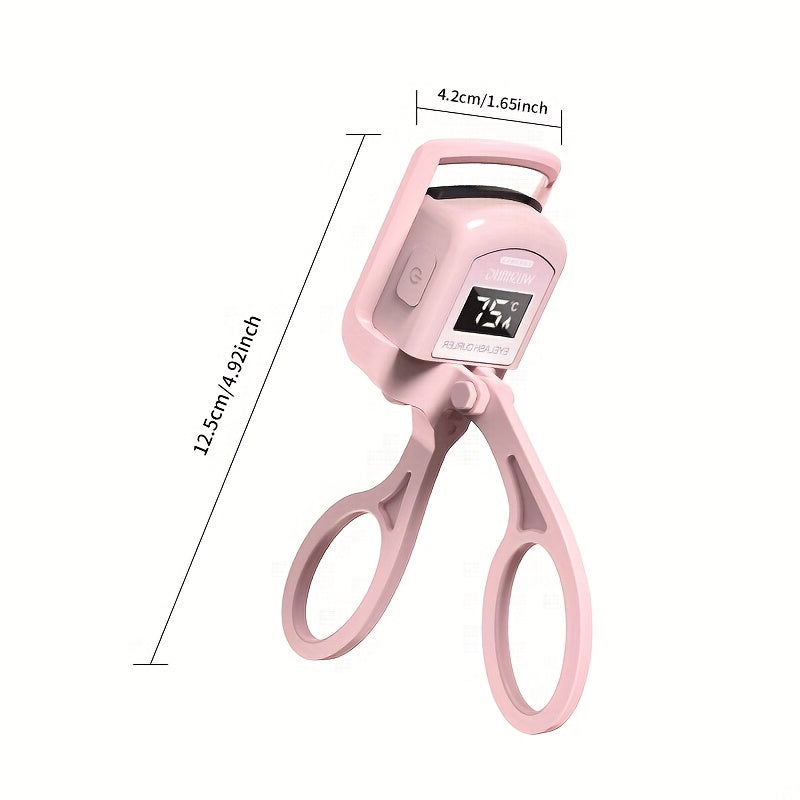 A Pink Usb Heated Eyelash Curler