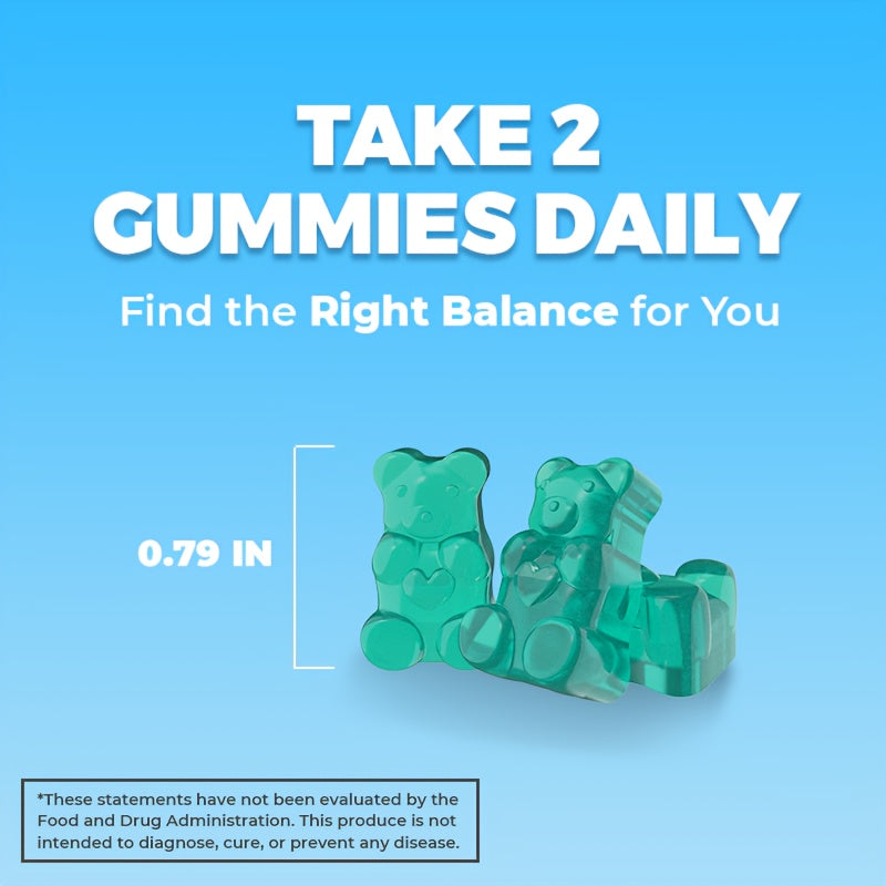 Cortisol Balance Fruity Gummies - Energy, Stress & Cortisol Support To Promote Restful Sleep And Mood - With Maca, L-Theanine & Magnesium