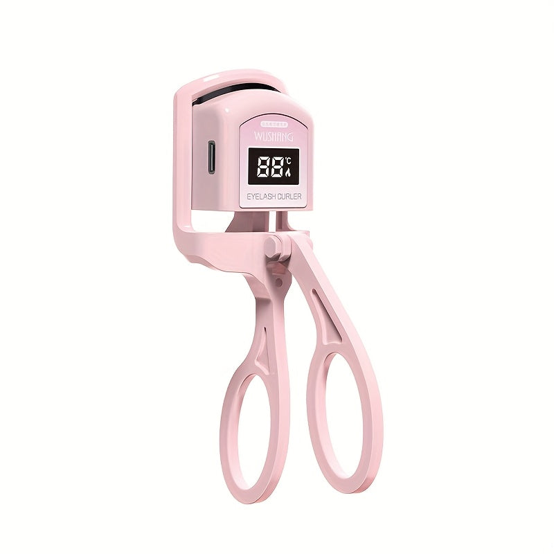 A Pink Usb Heated Eyelash Curler