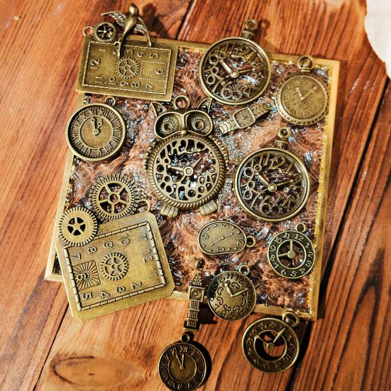 Steampunk Clock Gears