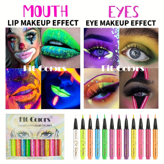 Liquid Face Paint Makeup 8 Colors Sweatproof