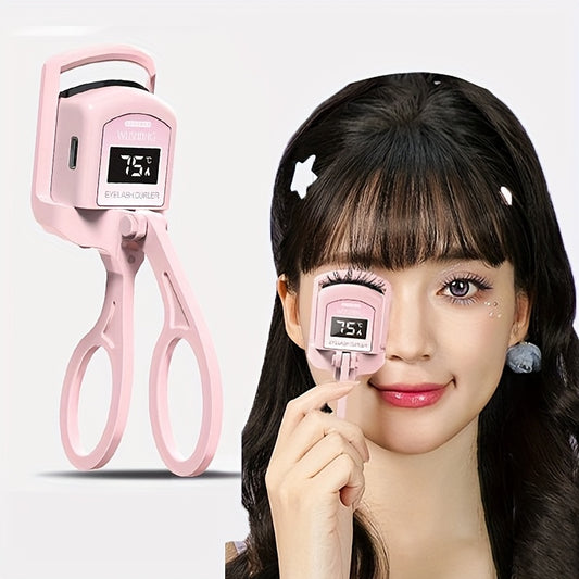 A Pink Usb Heated Eyelash Curler