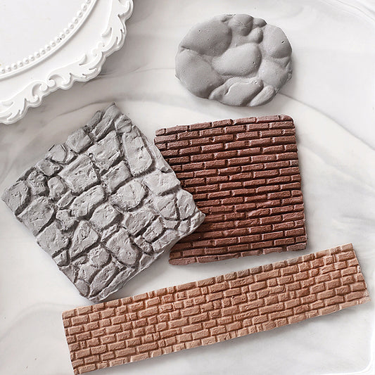 DIY Brick Wall Stone Texture Mold