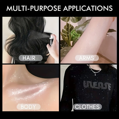 Body Glitter Body Glitter Spray A Long Lasting Quick Drying
