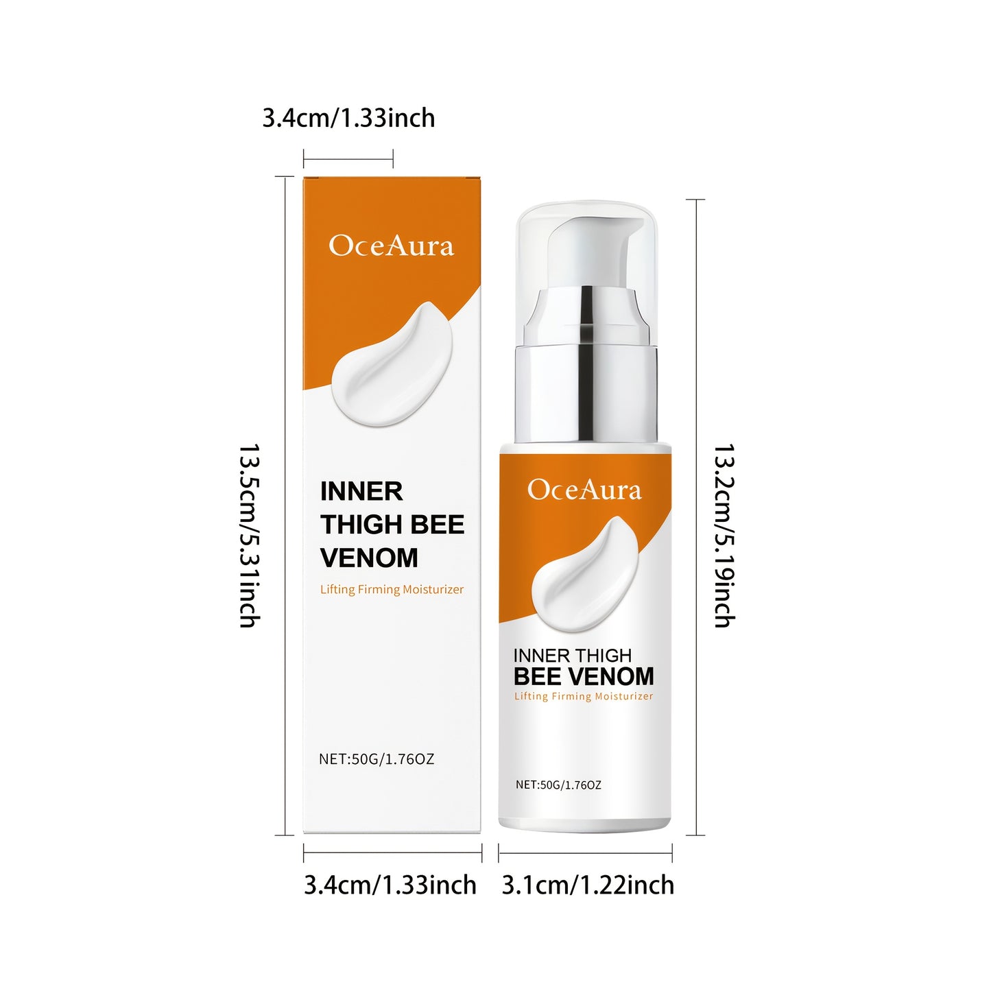 Oceaura Inner Thigh Firming Lotion Hypoallergenic