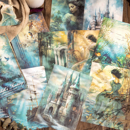 Fantasy Series Material Paper 30pcs