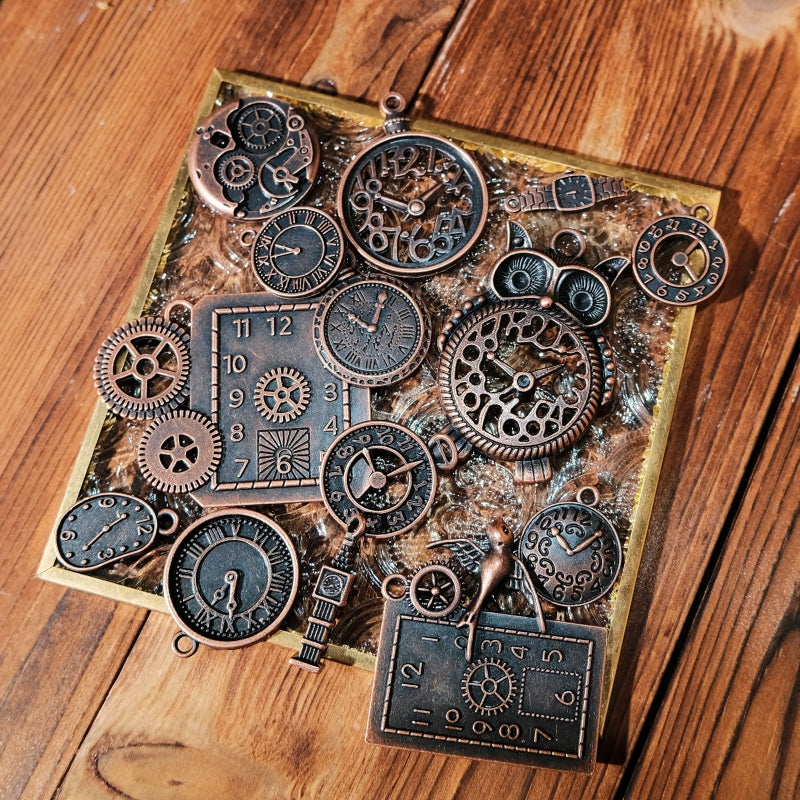 Steampunk Clock Gears