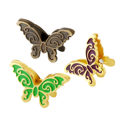 Creative metal butterfly clip