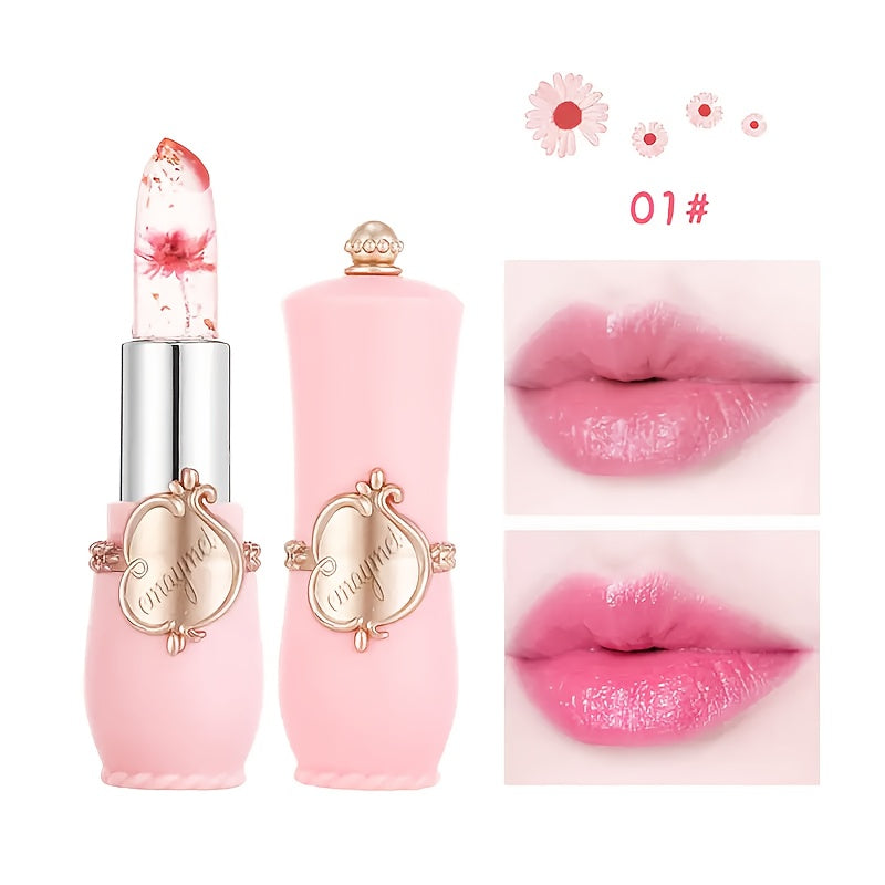 6pcs Transparent Petal Lipstick Set Which Can Lips For A Long Time And Prevent A Necessary Cosmetics