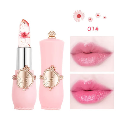 6pcs Transparent Petal Lipstick Set Which Can Lips For A Long Time And Prevent A Necessary Cosmetics
