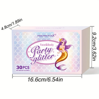 Face Glitter Body Glitter Transparent White Glitter Gel