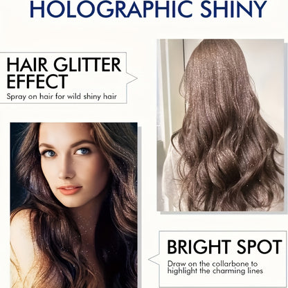 Body Glitter Body Glitter Spray A Long Lasting Quick Drying
