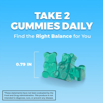 Cortisol Balance Fruity Gummies - Energy, Stress & Cortisol Support To Promote Restful Sleep And Mood - With Maca, L-Theanine & Magnesium