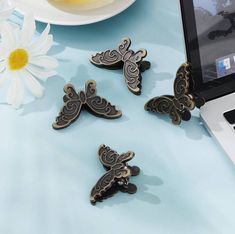 Creative metal butterfly clip