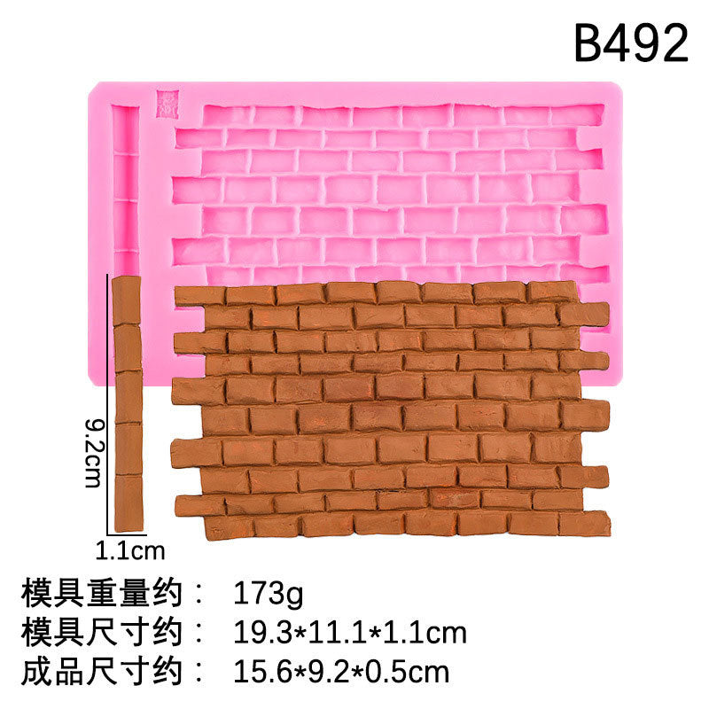 Epoxy Mold Brick Wall