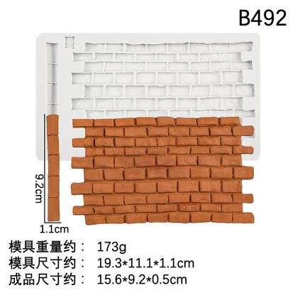 Epoxy Mold Brick Wall